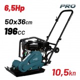 BORMANN Pro Benzines lapvibrátor 6,5 LE, 196 cm³, 10,5 kN tömörítőerővel, 50 × 36 cm talppal (BTC5105)