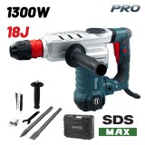 BORMANN Pro bontókalapács SDS-MAX 1300W, 18J (BPH6500)