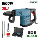 BORMANN Pro bontókalapács SDS-MAX, 1500W, 25J HEAVY DUTY (BDH3200)