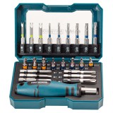 BORMANN Pro CSAVARHÚZÓ KÉSZLET 31 RÉSZES, S2 ANYAG (BHT1590)