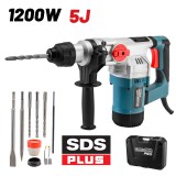 BORMANN Pro fúróKALAPÁCS 4az1-ben SDS-PLUS, 1200 W, 5J (BPH3100)