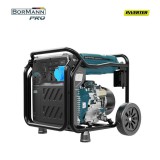 BORMANN Pro Inverteres benzines áramfejlesztő 8500 W, 230 V, elektromos indítással és ATS-csatlakozással (BGB9700)
