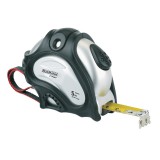 BORMANN Pro mérőszalag 5m x 25mm, auto lock, mágneses horog (BHT7138)