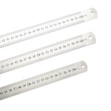 BORMANN Pro ROZSDAMENTES ACÉL VONALZÓ 60cm (BHT7772)