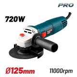 BORMANN Pro Sarokcsiszoló 720W, 125mm, keskeny modell (BAG7200)