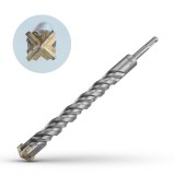 BORMANN Pro sds-plus sx4 kalapácsos fúrószár 4-vágó 14x400 mm (BHT4766)