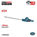 BORMANN Pro Sövényvágó fej BORMANN BBP4200 teleszkópos ágvágó láncfűrészhez, 430 mm (BBP4202)