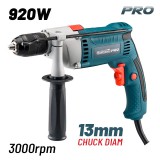 BORMANN Pro ÜTvefúró 920 W, 13mm gyorstokmány (BID9200)