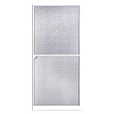BORMANN Szúnyoghálós ajtó 120 × 240 cm, alumínium kerettel, fehér (BPN3600)