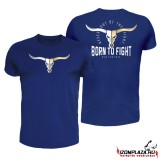 Born to fight póló (kék)