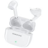 Borofone BE47 Perfecto TWS Bluetooth mikrofonos fülhallgató fehér (BE47 feh&#233;r) - Fülhallgató