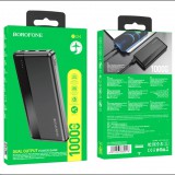 Borofone BJ24 Power Bank 10000mAh fekete (BJ24)