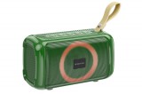 BOROFONE BR17 COOL SPORT BLUETOOTH SPEAKER (HANGSZÓRÓ) Z&Ouml;LD