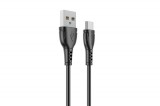 BOROFONE BX51 TRIUMPH USB TYPE-C KÁBEL 1 MÉTER FEKETE