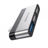 BOROFONE DH1 3 PORTOS USB-C HUB 1427044