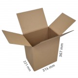 Boros kartondoboz (6 db palackhoz) - 314x221x367 mm