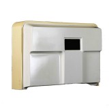 Borsfém KT-2-B (fehér) felépítmény, 250mm, gázóraszekrény