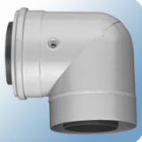 Bosch 100/150 mm-es 90°os könyök (AZB 639/1)