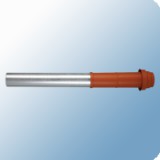 Bosch 100/150 mm-es függőleges égéstermék-elvezető készlet, vörös tetőcseréphez, L=1290 mm (AZB 634/1)