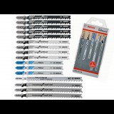 Bosch 2 607 011 438 lombfűrész, kanyarítófűrész és szablyafűrész lap Lombfűrész penge Keményfém 15 db (2607011438)