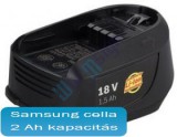 Bosch 2 607 336 040/2 607 336 208 li-ion akku felújítás 18V 2Ah
