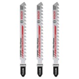 Bosch 2 608 900 563 lombfűrész, kanyarítófűrész és szablyafűrész lap Lombfűrész penge Keményfém 3 db (2608900563)