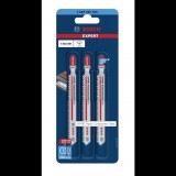 Bosch 2 608 900 566 lombfűrész, kanyarítófűrész és szablyafűrész lap Lombfűrész penge Keményfém 3 db (2608900566)