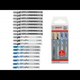 BOSCH 2607011439 18 részes Wood and Metal szúrófűrészlap készlet T alakú befogószárral (2607011439)