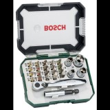 Bosch 2607017322 26 részes csavarozófej és dugókulcs készlet (2607017322)