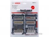 Bosch 2607017692 csavarhúzó tartozék készlet, 45 db-os, bitek, bit adapter