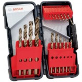 Bosch Accessories Hss-Co Fém spirálfúró készlet, 18 részes (2607017047)