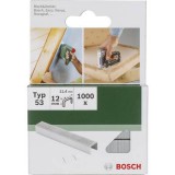 Bosch Accessories Kapocs 53-es típus 1000 db Bosch 2609255821 Kapocstípus 53 Méret (H x Sz) 10 mm x 11.4 mm (2609255821)