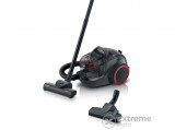 Bosch BGC21POW1 Serie4 porzsák nélküli porszívó, fekete/piros