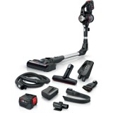 Bosch BSS715FRSH porszívó 2 az 1-ben rúdporszívó Akkumulátor Száraz Porzsák nélküli 0,3 L Fekete, Ezüst 5 Ah