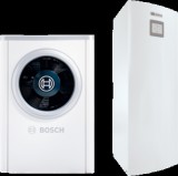 Bosch Compress 6000 AW-13t+AWM S 13-17 Levegő-víz hőszivattyú 13 kW, 3 F, beépített pótfűtéssel, Solar tárolóval