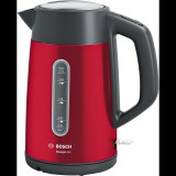 Bosch DesignLine 1.7L Vízforraló - Piros (TWK4P434)