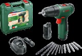 Bosch Easydrill 1200 Akkus fúrócsavarozó 2 akkuval és 12 részes tartozékkészlettel (06039D3007)