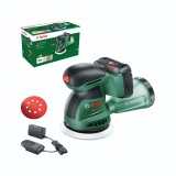 Bosch EasyOrbit 18V-10 Akkumulátoros Excentercsiszoló + 2Ah Akku + Töltő (06033E4002)