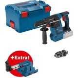 Bosch GBH 18V-26 F Professional Solo Akkus Fúró-vésőkalapács + GDE 18V-16 Porelszívó Adapter (061191000K)