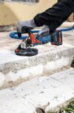 Bosch GBR 18V-15 S akkus betoncsiszoló akku és töltő nélkül (0601776201)