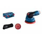Bosch GEX 12V-125 Professional Forgólapos csiszoló 10000 RPM 20000 OPM Fekete, Kék, Vörös