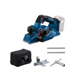 Bosch GHO 185-LI akkus gyalu töltő és akku nélkül (06015B5021)