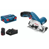 Bosch GKS 12V-26 PROFESSIONAL 8,5 cm Fekete, Kék, Vörös 1400 RPM körfűrész