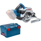 Bosch GKS 18V-57 G Professional 16,5 cm Fekete, Kék, Szürke, Vörös 3400 RPM Hordozható körfűrész