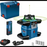 Bosch GRL 650 CVHG Professional Akkus Forgólézer Szintező készlet 650m 18V (0601061V01)