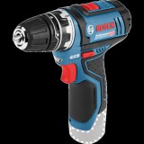 Bosch GSR 12V-15 FC Flex Professional 1300 RPM Kulcsnélküli 600 g Fekete, Kék (06019F6001)