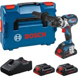Bosch GSR 18V-110 C Professional Akkumulátoros fúró-csavarozó + 3 x 4.0Ah Akkumulátor + Gyorstöltő (0615A5002S)
