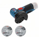 Bosch GWS 12V-76 sarokcsiszoló akku és töltő nélkül (06019F2000)