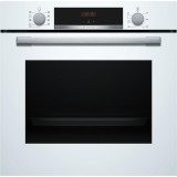 Bosch HBA534BW3 beépíthető sütő EcoClean hátfal 1 sütősín fehér Serie4