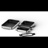 Bosch HEZ9FF040 sütő alkatrész és tartozék Rozsdamentes acél Sütőkészlet (HEZ9FF040)